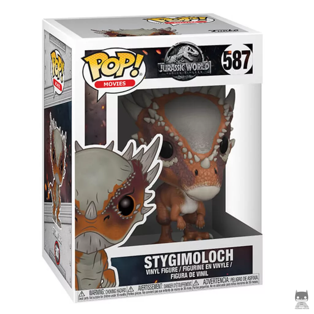 Figura Funko Pop! Stiggy en su caja