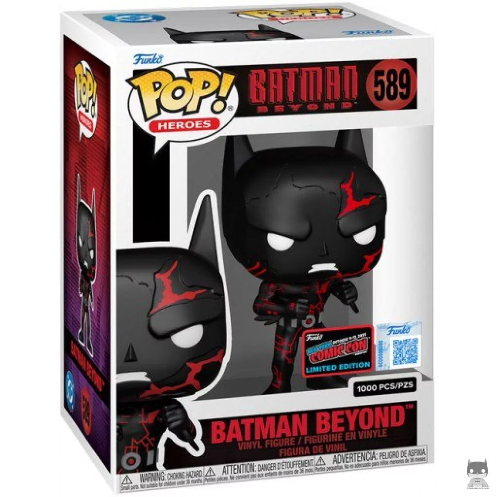 Figura Funko Pop! Batman del futuro en su caja