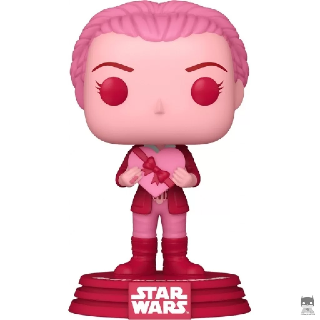 Figura Funko Pop! Princesa Leia (Rosa) (Star Wars (San Valentín))