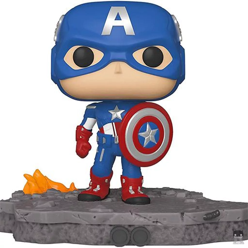 Figura Funko Pop! Vengadores, reuníos: Capitán América (Vengadores)