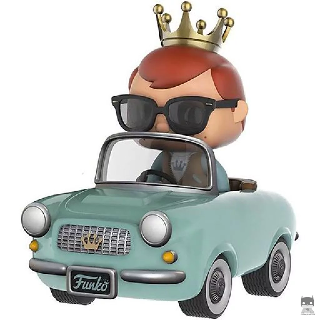 Figura Funko Pop! Freddy Funko con vehículo (Azul) (Freddy Funko)