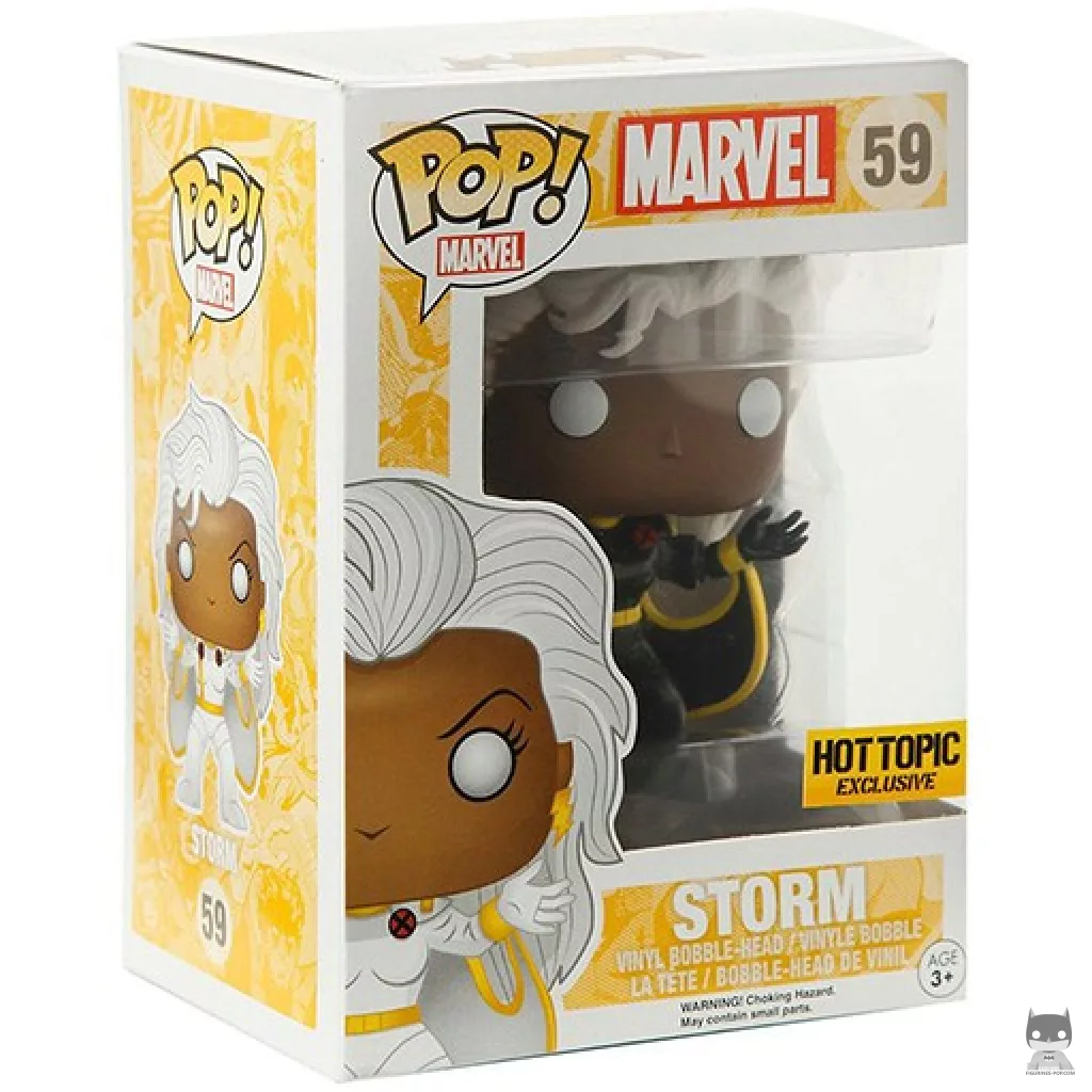 Figura Funko Pop! Tormenta (Negro) en su caja
