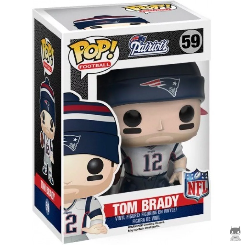 Figura Funko Pop! Tom Brady en su caja