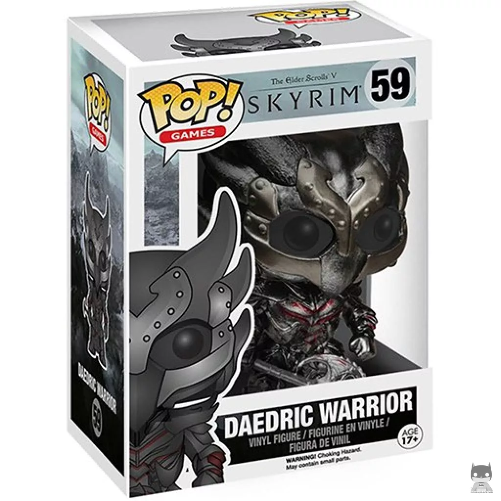 Figura Funko Pop! Guerrero daédrico en su caja