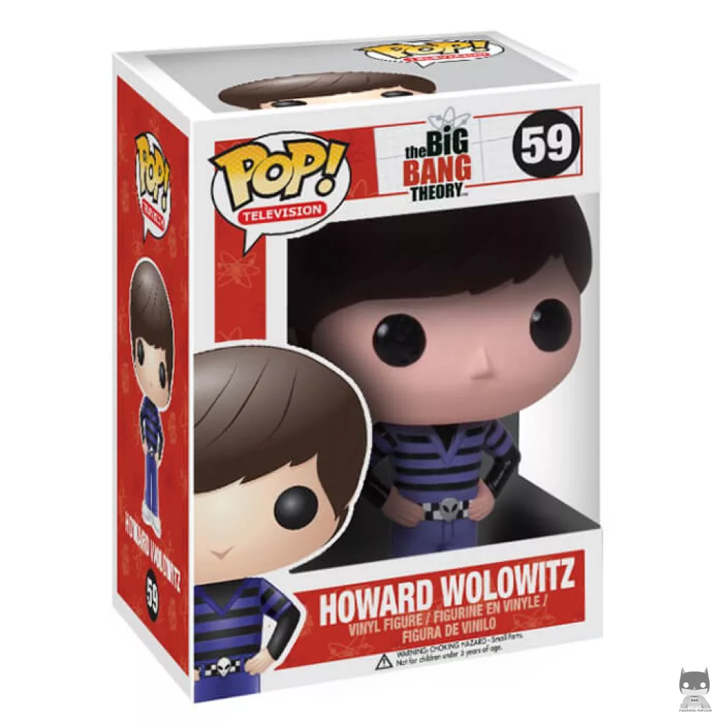 Figura Funko Pop! Howard Wolowitz en su caja