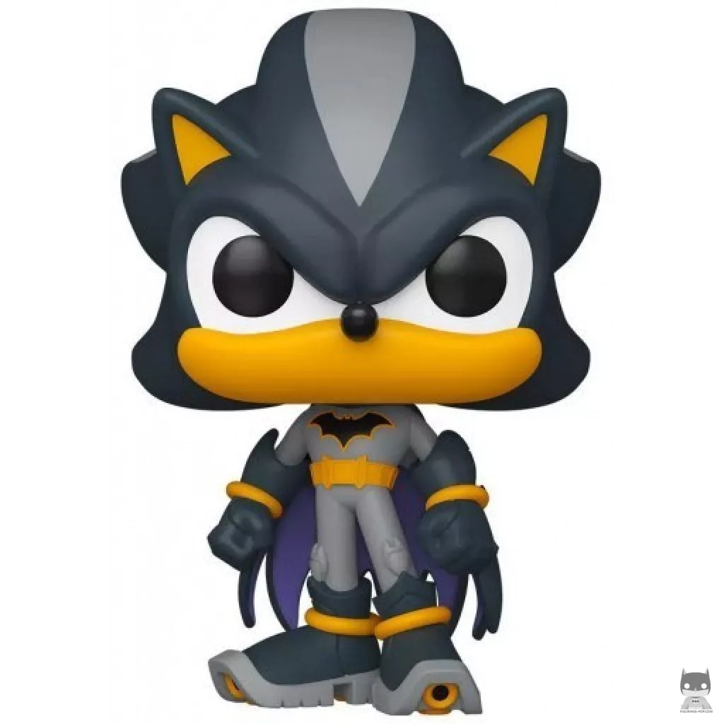 Figura Funko Pop! Shadow como Batman (Sonic The Hedgehog)
