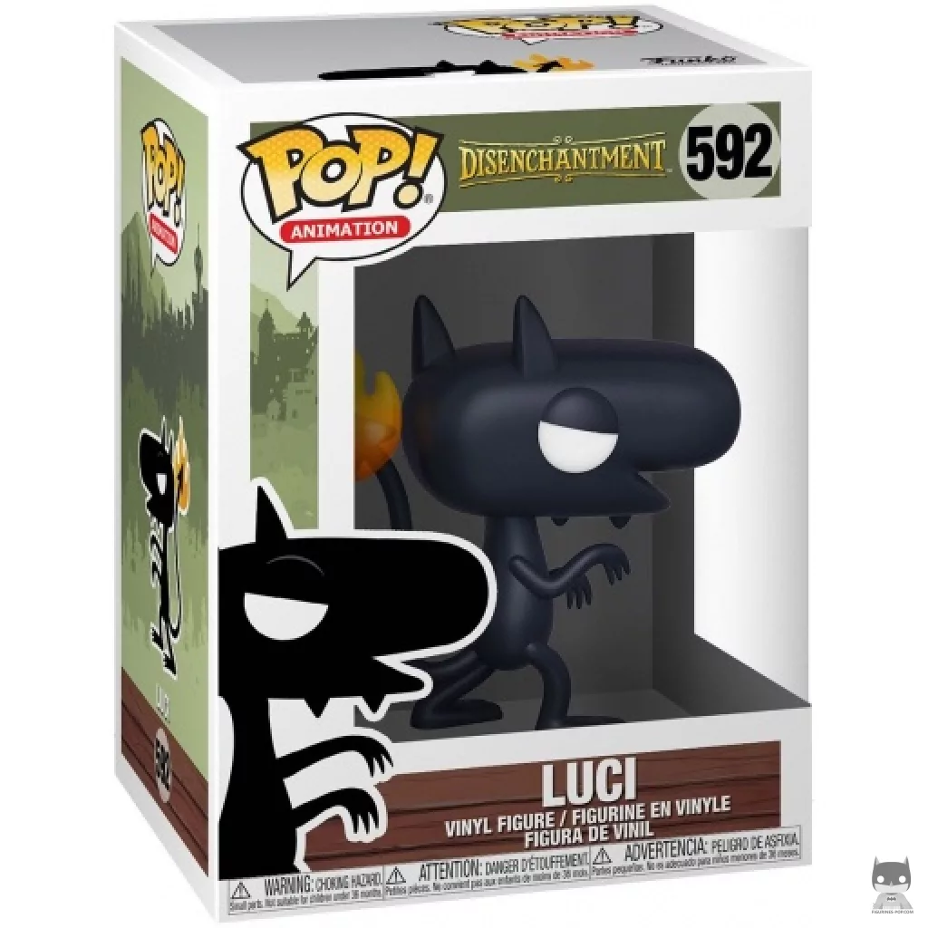 Figura Funko Pop! Luci en su caja
