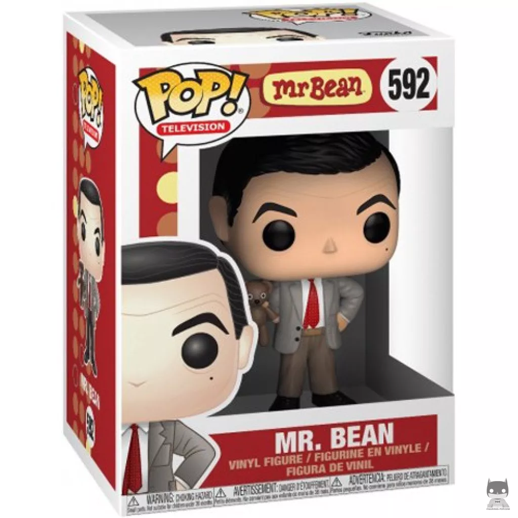 Figura Funko Pop! Mr. Bean en su caja