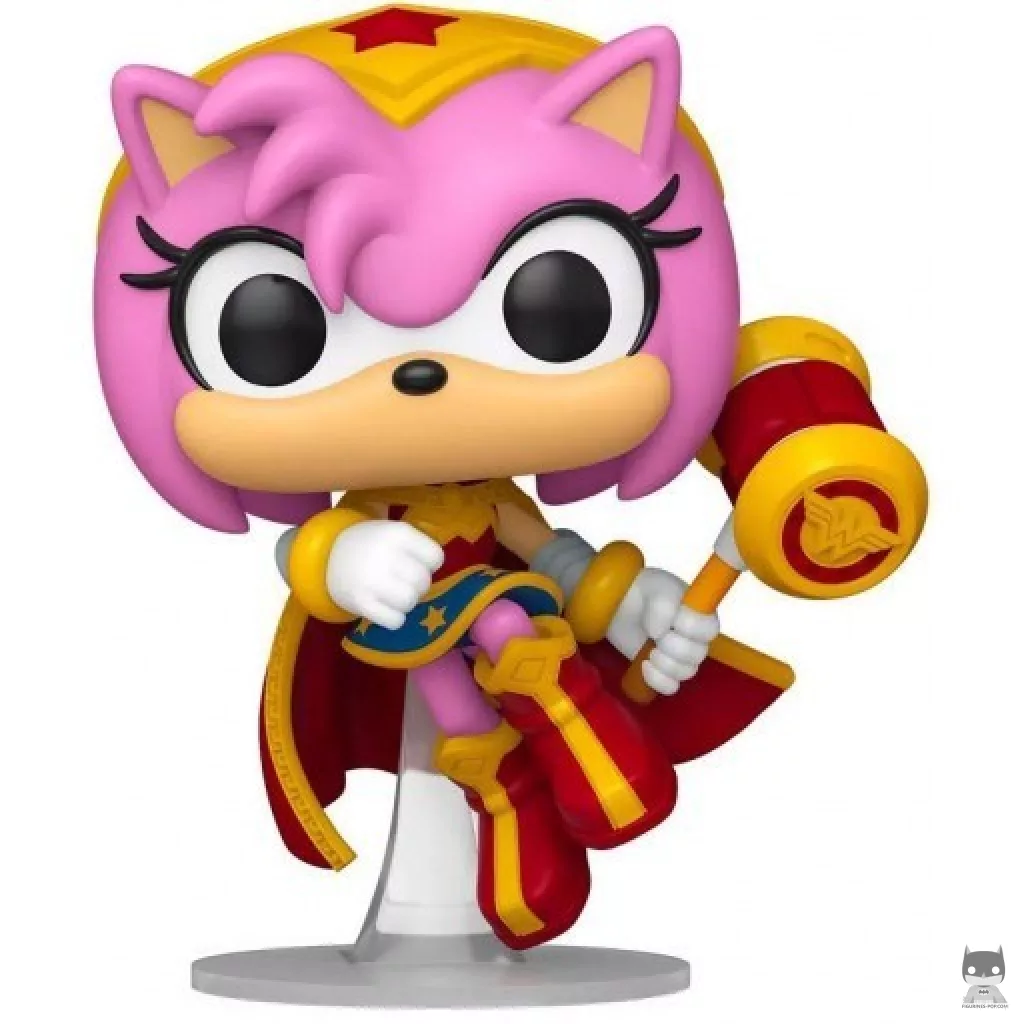 Figura Funko Pop! Amy como Wonder Woman (Sonic The Hedgehog)