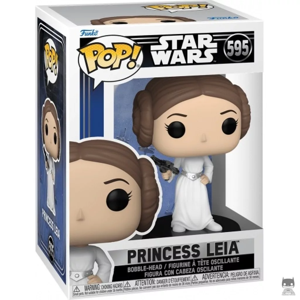 Figura Funko Pop! Princesa Leia en su caja
