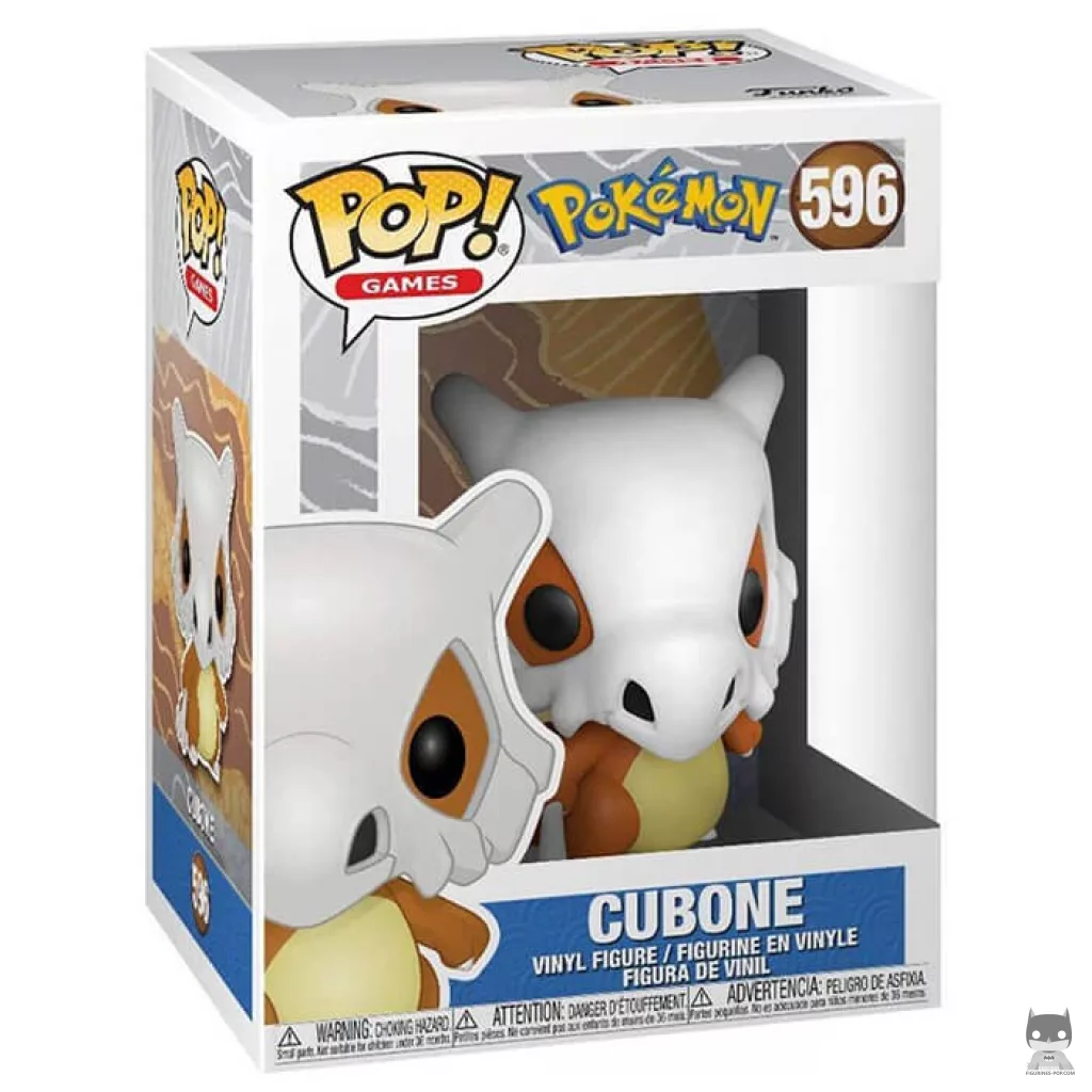 Figura Funko Pop! Cubone en su caja