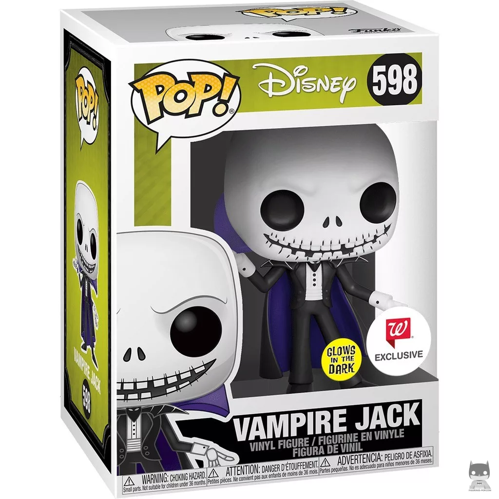 Figura Funko Pop! Jack vampiro en su caja