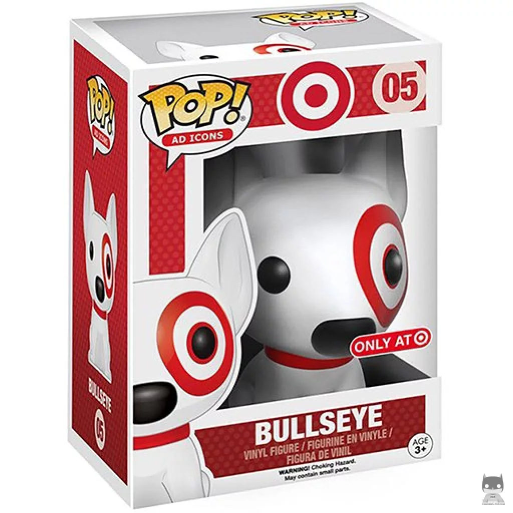 Figura Funko Pop! Bullseye en su caja