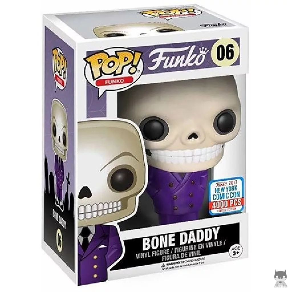 Figura Funko Pop! Bone Daddy en su caja