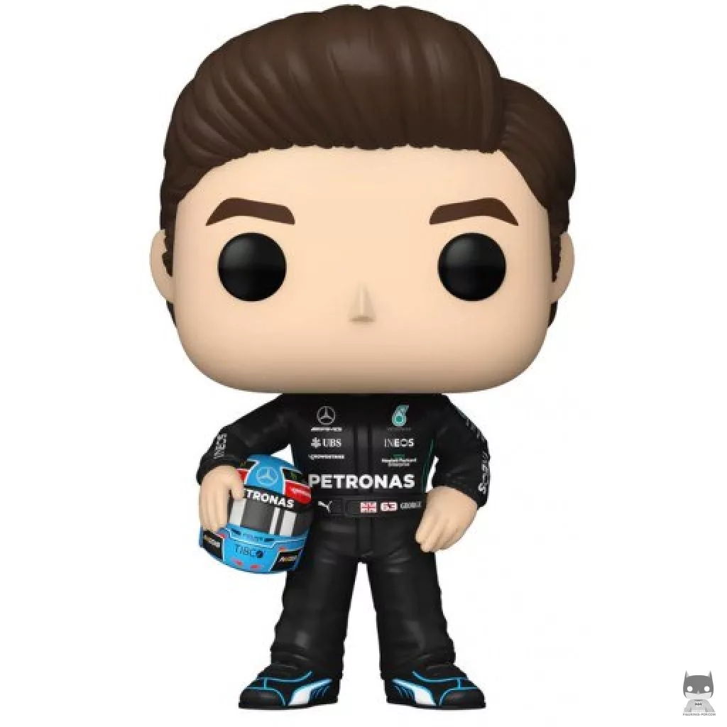 Figura Funko Pop! George Russell con casco (Mercedes-AMG Petronas) (Fórmula 1)