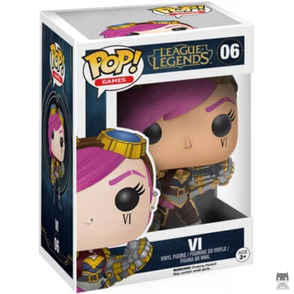 Figura Funko Pop! Vi en su caja