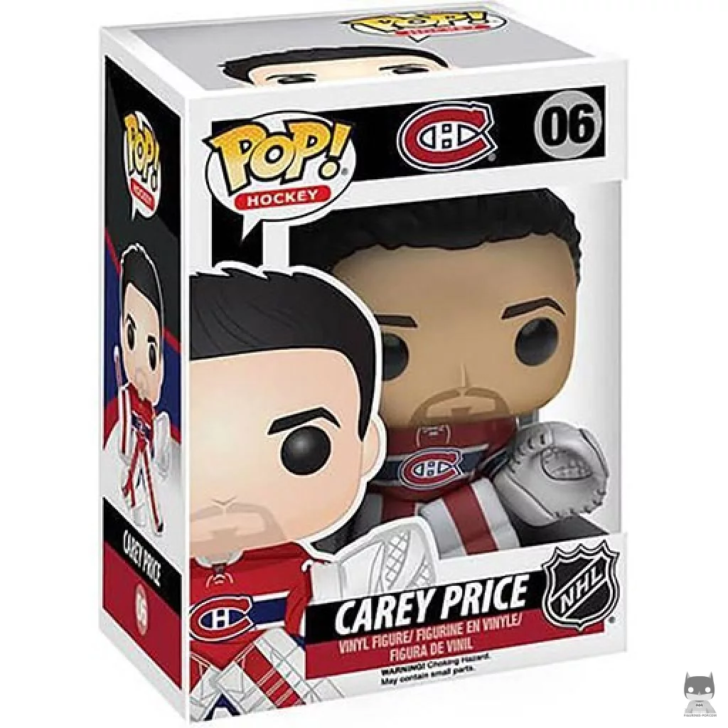 Figura Funko Pop! Carey Price en su caja