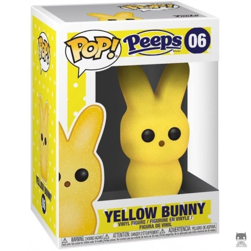 Figura Funko Pop! Conejito amarillo en su caja