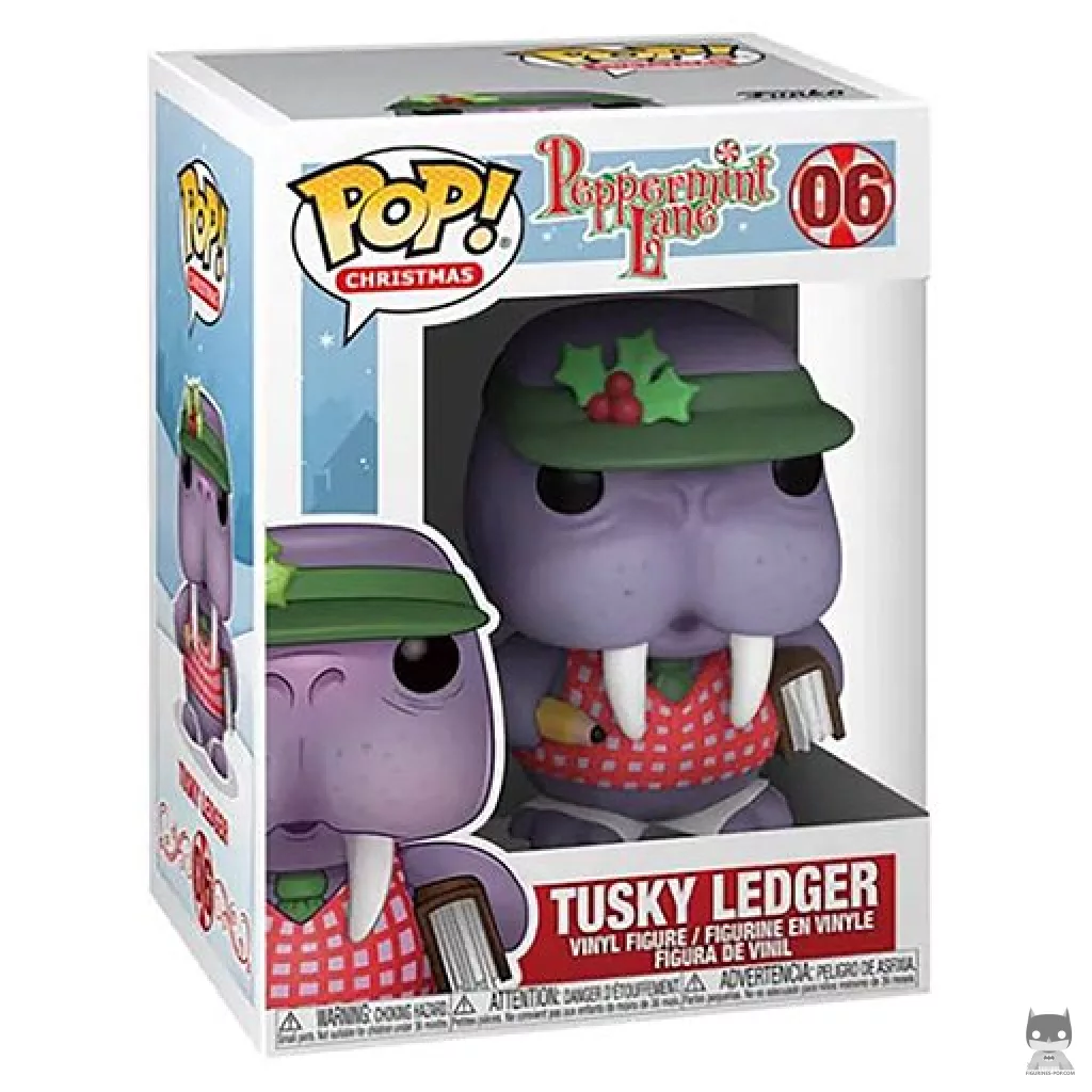 Figura Funko Pop! Tusky Ledger en su caja