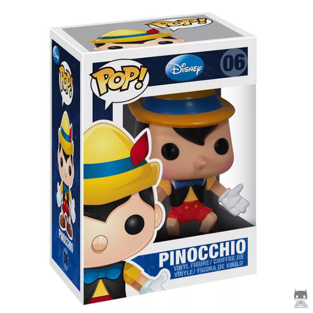 Figura Funko Pop! Pinocho en su caja