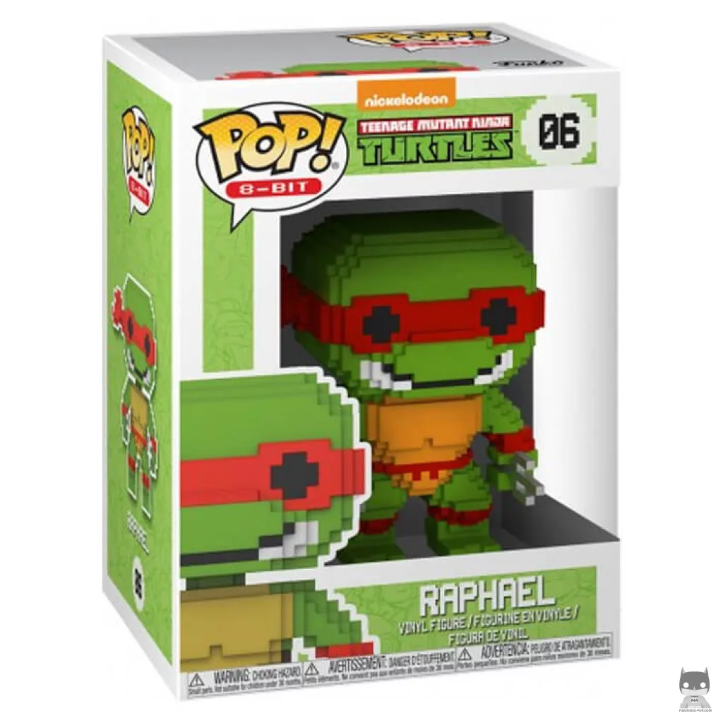 Figura Funko Pop! Rafael (8-bit) en su caja