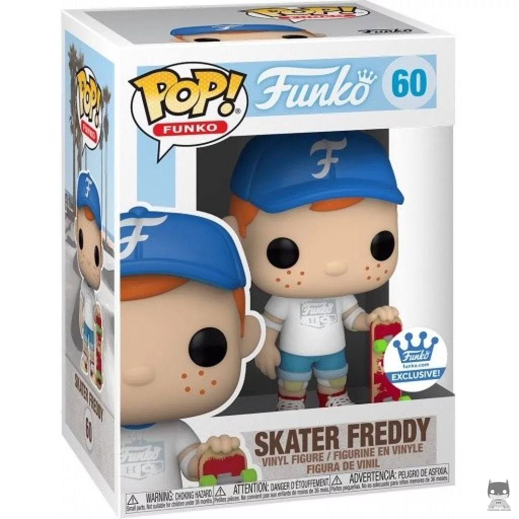 Figura Funko Pop! Freddy patinador en su caja
