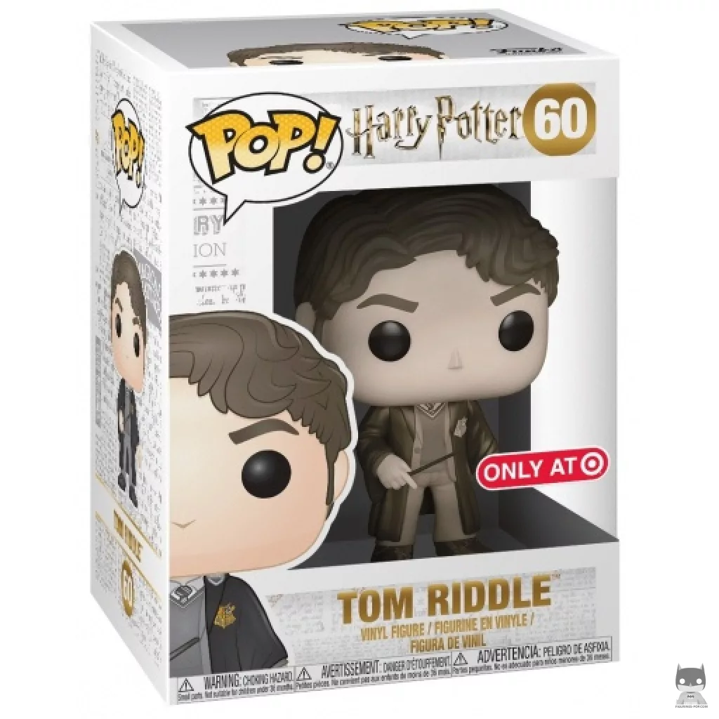 Figura Funko Pop! Tom Ryddle (Sepia) en su caja