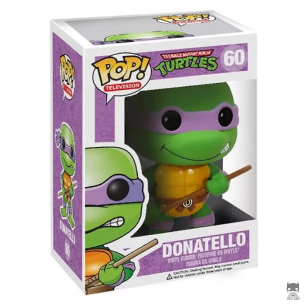 Figura Funko Pop! Donatello en su caja