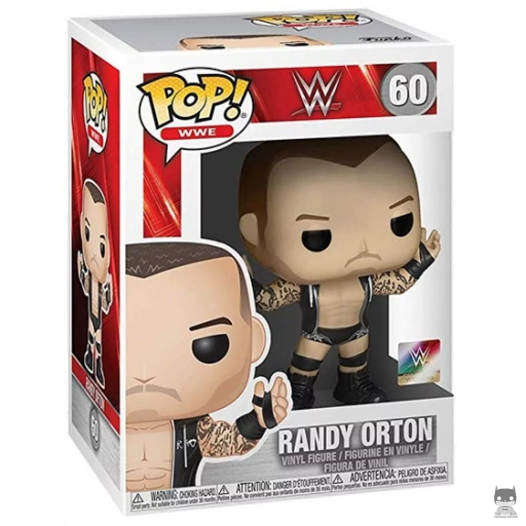 Figura Funko Pop! Randy Orton en su caja