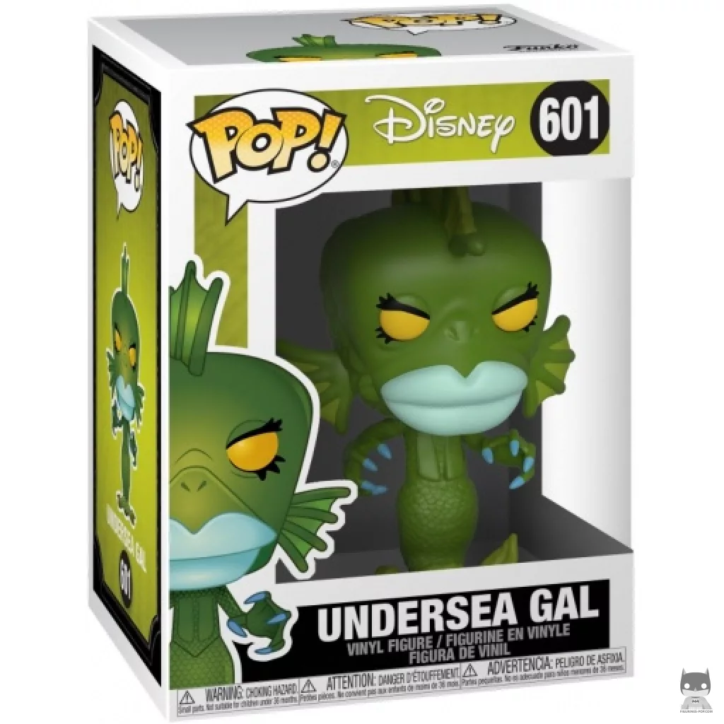 Figura Funko Pop! Chica submarina en su caja