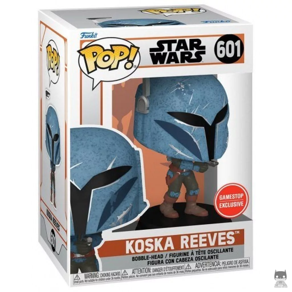 Figura Funko Pop! Koska Reeves en su caja