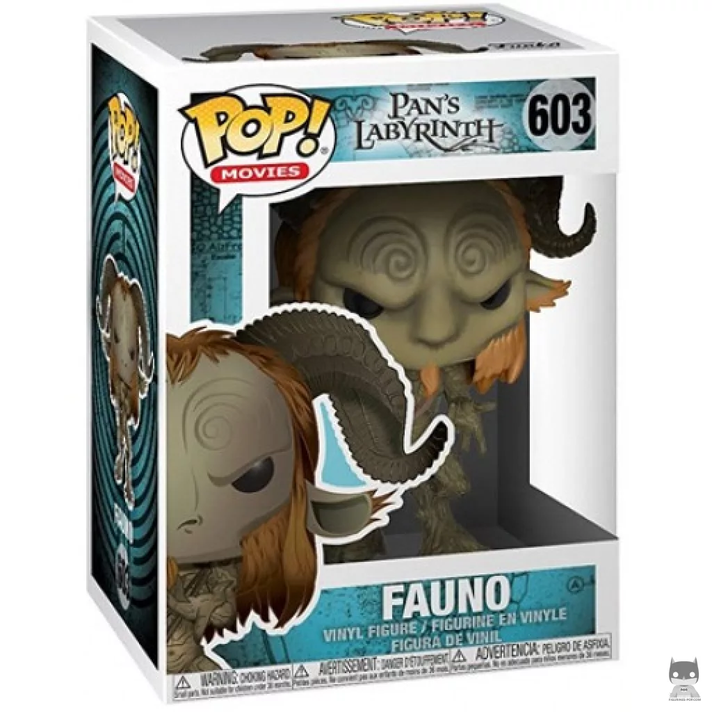 Figura Funko Pop! Fauno en su caja