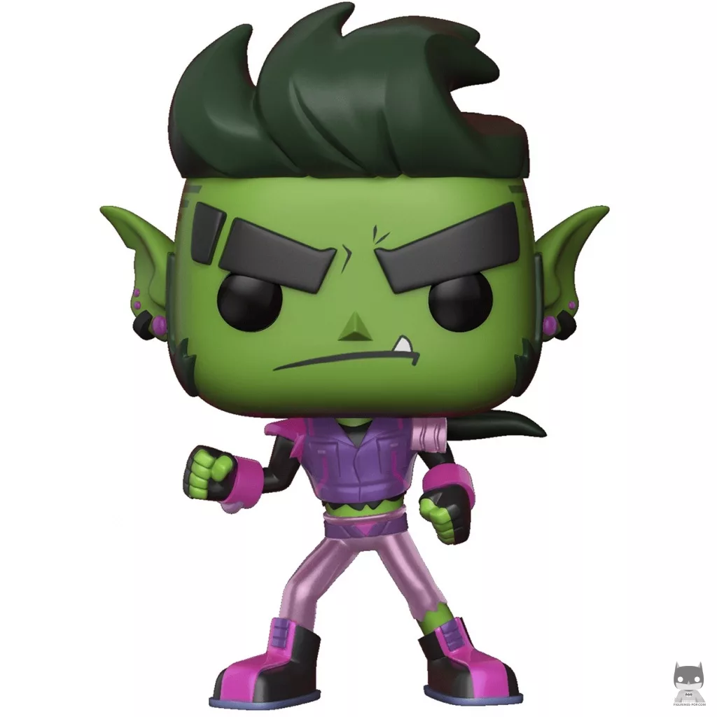 Figura Funko Pop! Chico Bestia (Metalizado) (Teen Titans Go!)