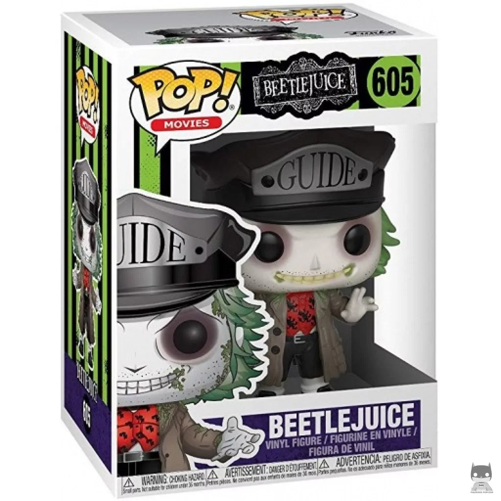 Figura Funko Pop! Beetlejuice en su caja