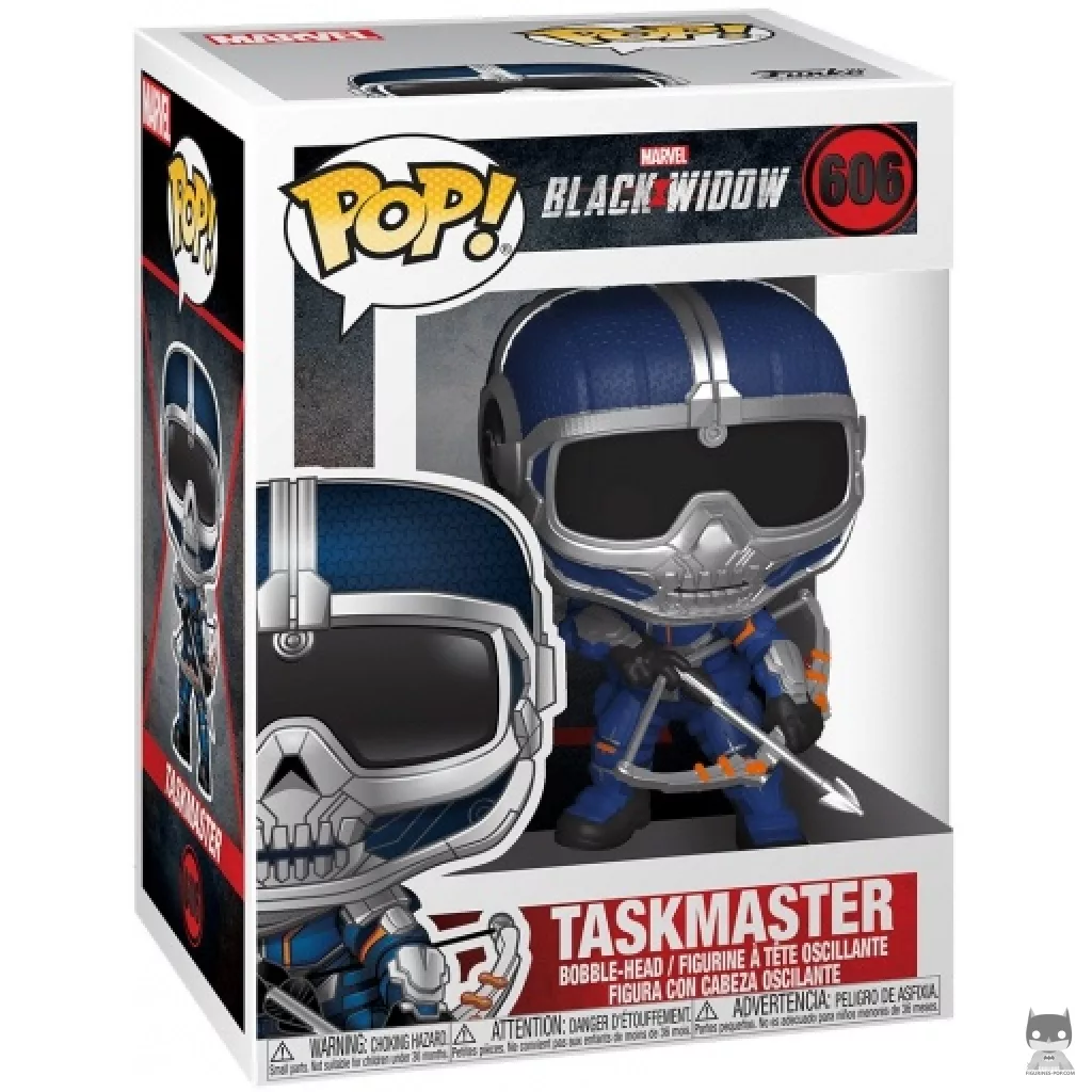 Figura Funko Pop! Taskmaster en su caja