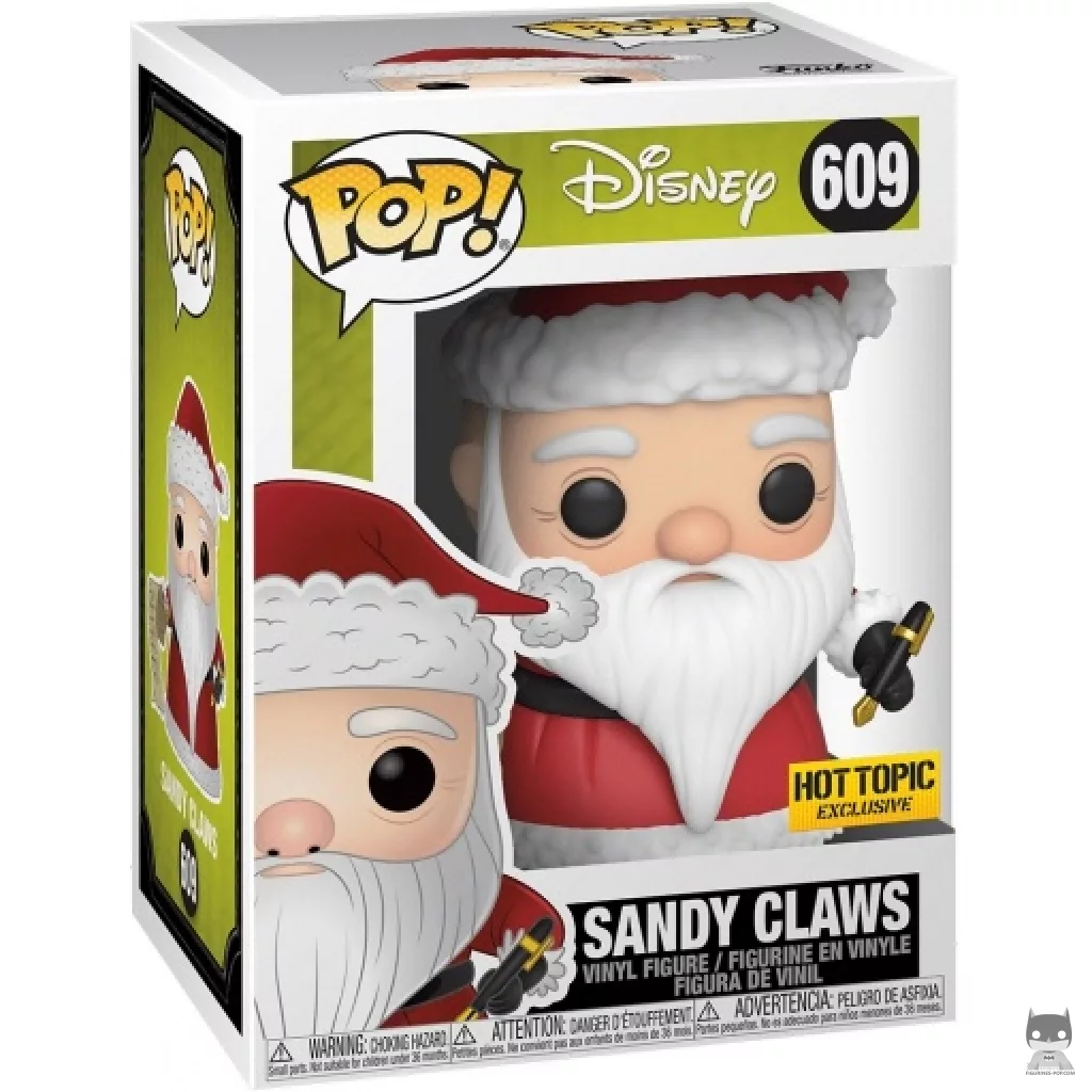 Figura Funko Pop! Sandy Claws en su caja