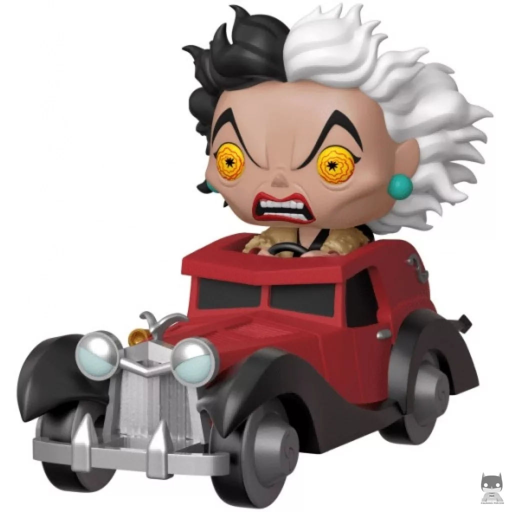 Figura Funko Pop! Cruella en el coche (101 dálmatas)
