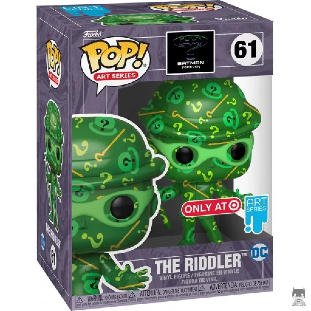 Figura Funko Pop! Enigma en su caja