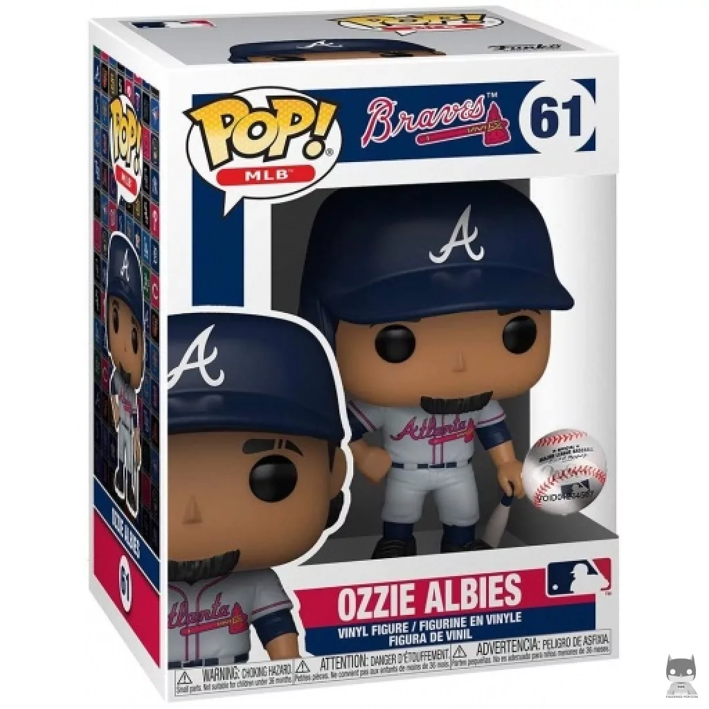 Figura Funko Pop! Ozzie Albies en su caja