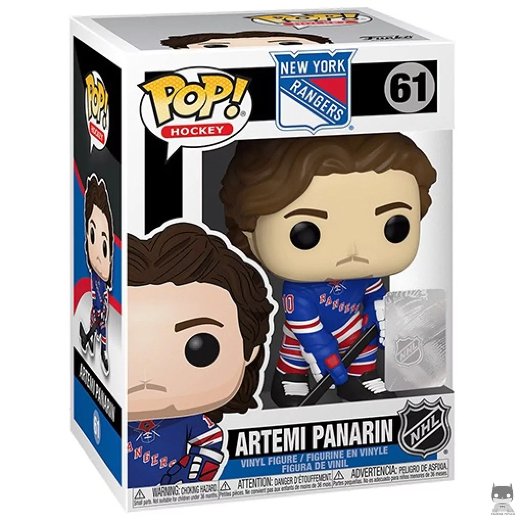 Figura Funko Pop! Artemi Panarin en su caja