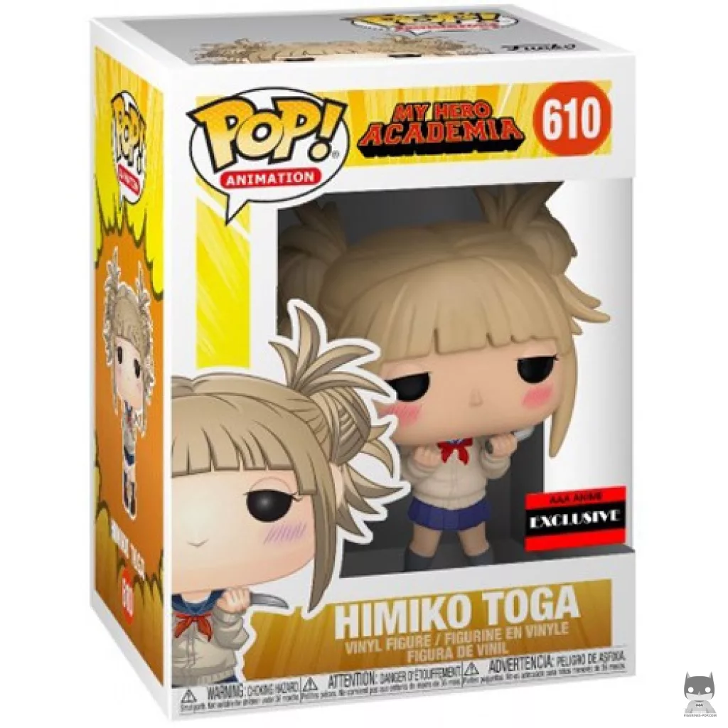 Figura Funko Pop! Himiko Toga en su caja