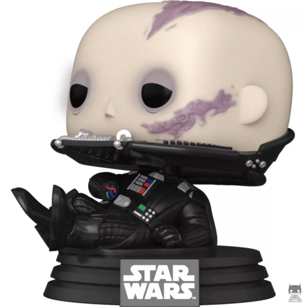 Figura Funko Pop! Darth Vader sin máscara (Star Wars: Episodio VI, El retorno del Jedi)