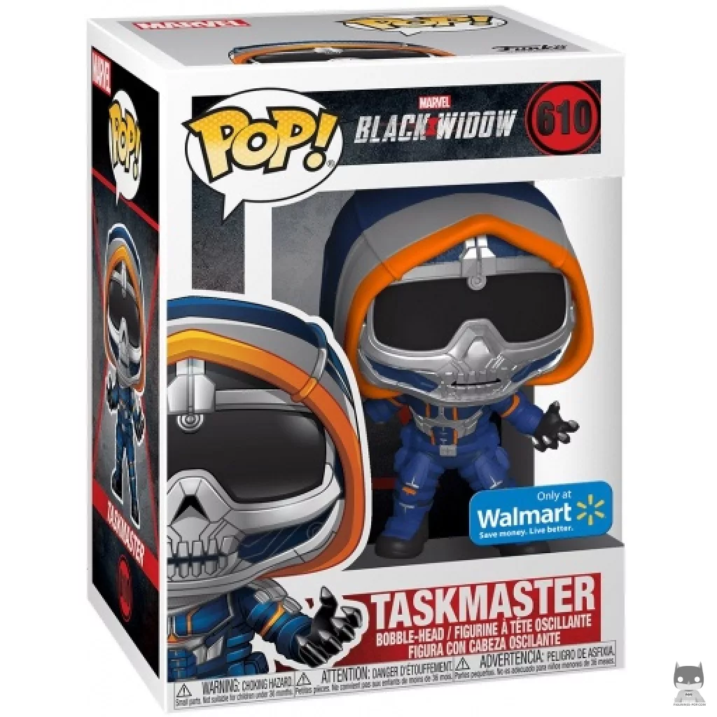 Figura Funko Pop! Taskmaster en su caja