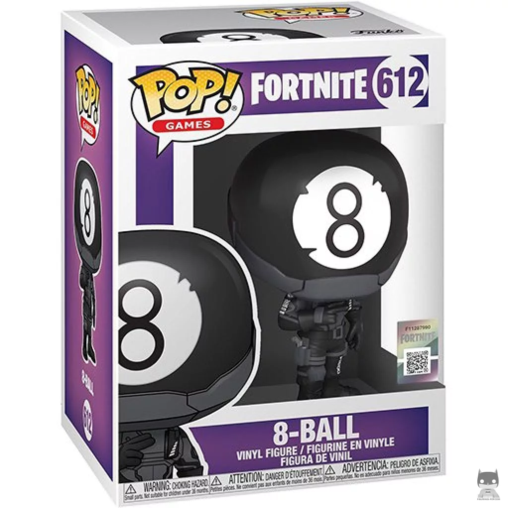 Figura Funko Pop! 8-Ball en su caja