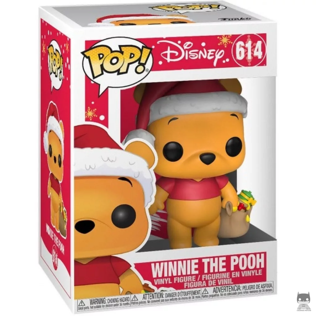 Figura Funko Pop! Winnie the Pooh Navidad en su caja