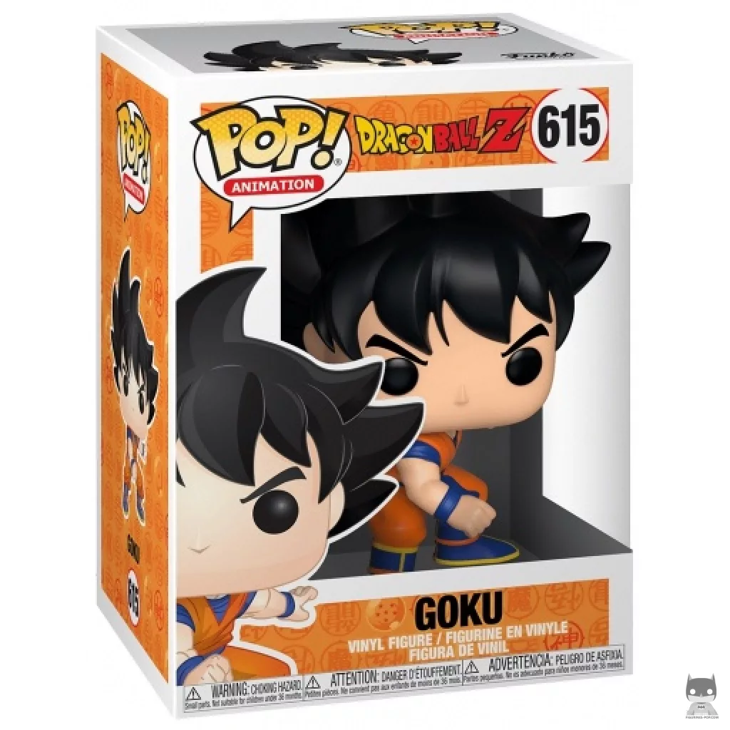 Figura Funko Pop! Goku en su caja