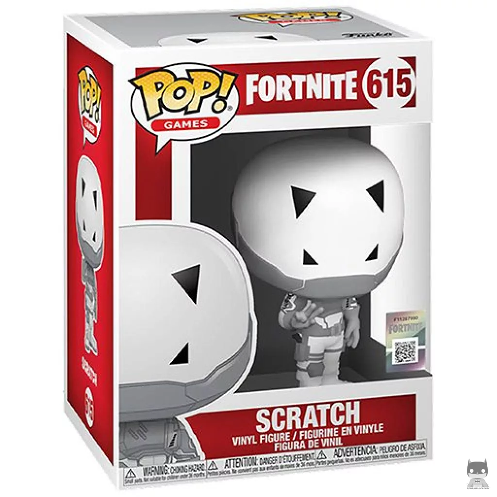 Figura Funko Pop! Scratch en su caja