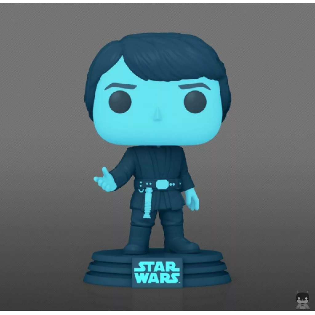 Figura Funko Pop! Luke Skywalker holográfico (Brilla en la oscuridad) (Star Wars: Episodio VI, El retorno del Jedi)