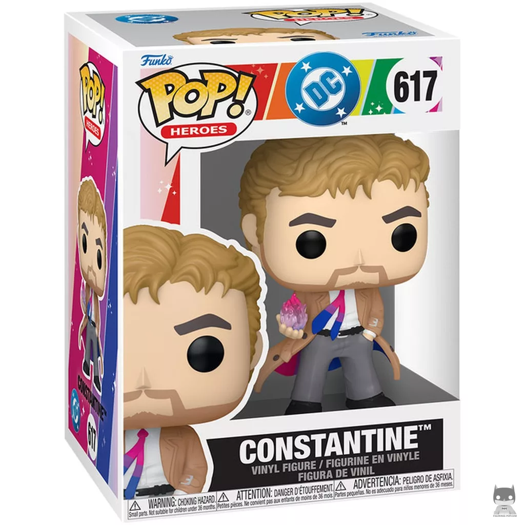 Figura Funko Pop! Constantine (Orgullo) en su caja