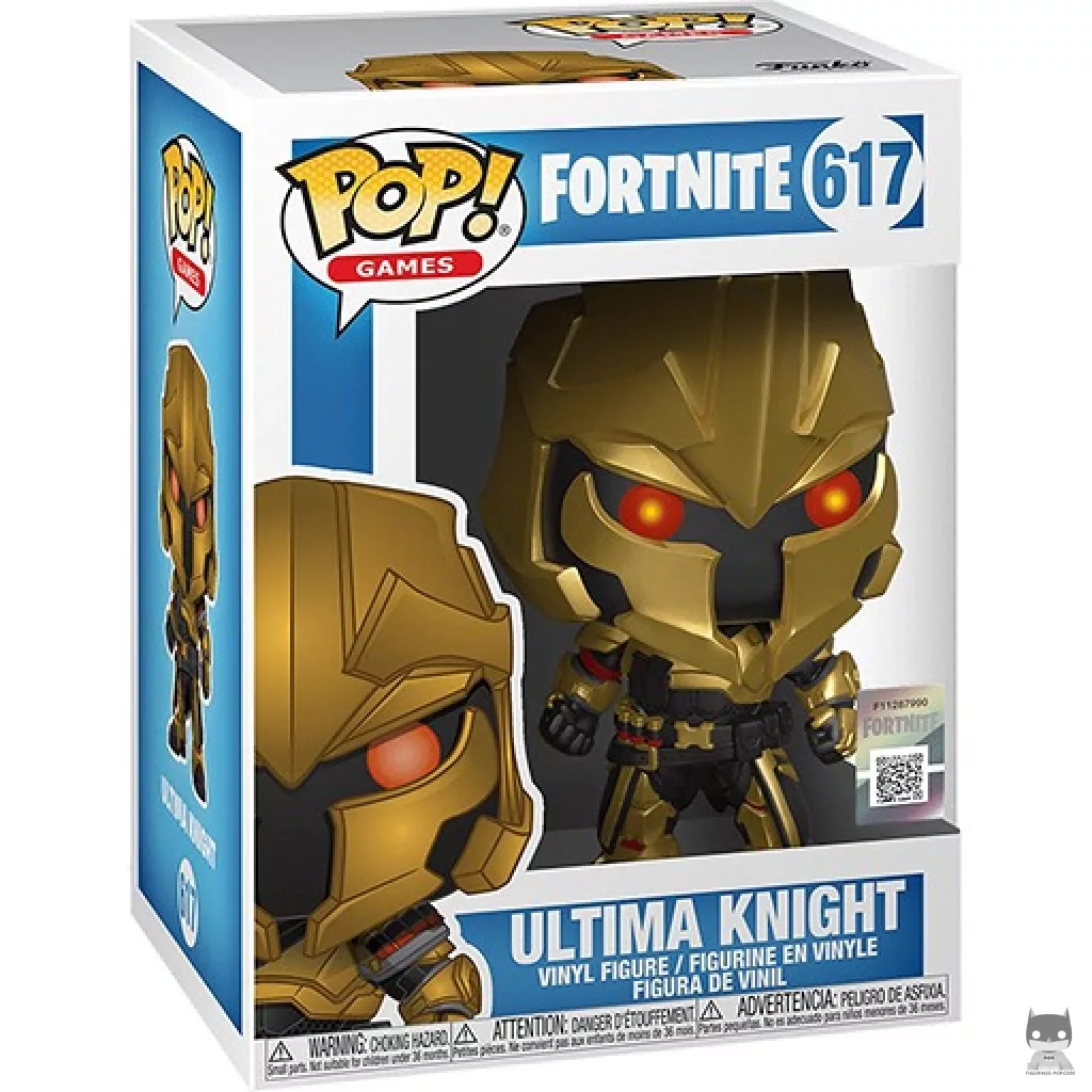 Figura Funko Pop! Ultima Knight en su caja